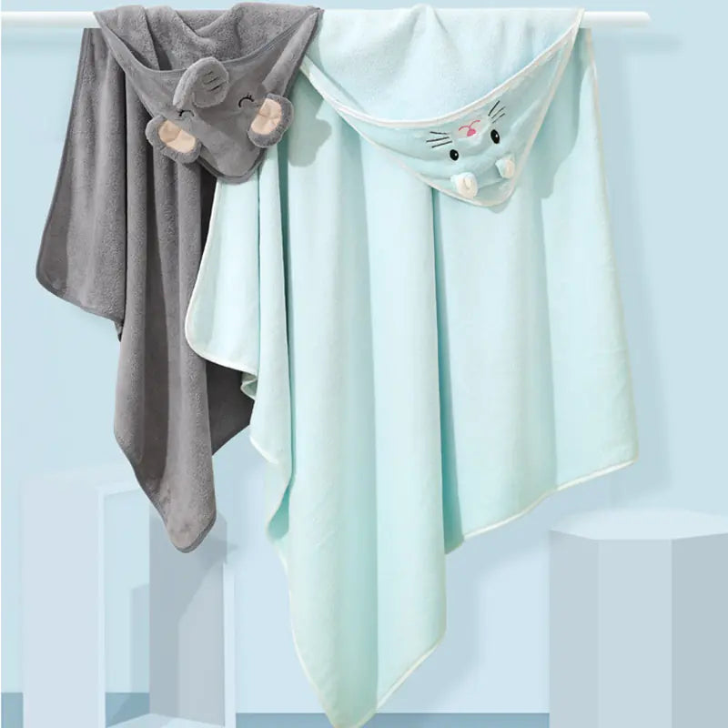 Soft Coral Fleece Newborn Wrap Blanket for Infants.