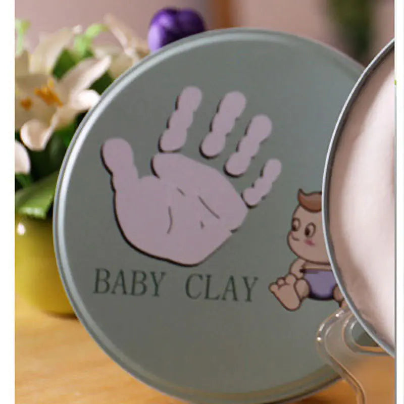 Newborn Baby Handprint and Footprint Clay Frame.