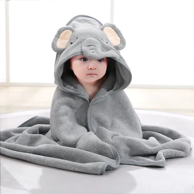 Soft Coral Fleece Newborn Wrap Blanket for Infants.