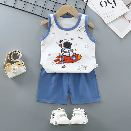 Children's Summer Clothing Sets.