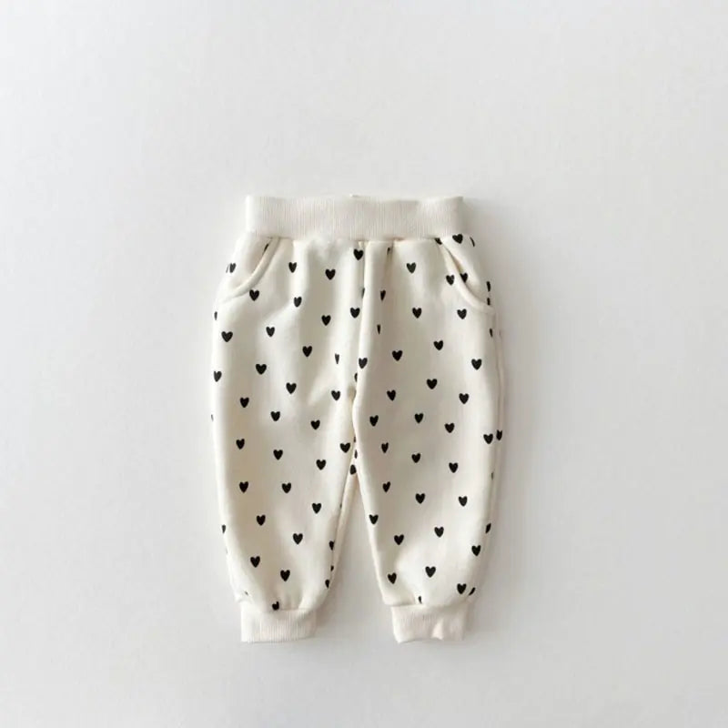 Full Heart Baby Clothing Set.