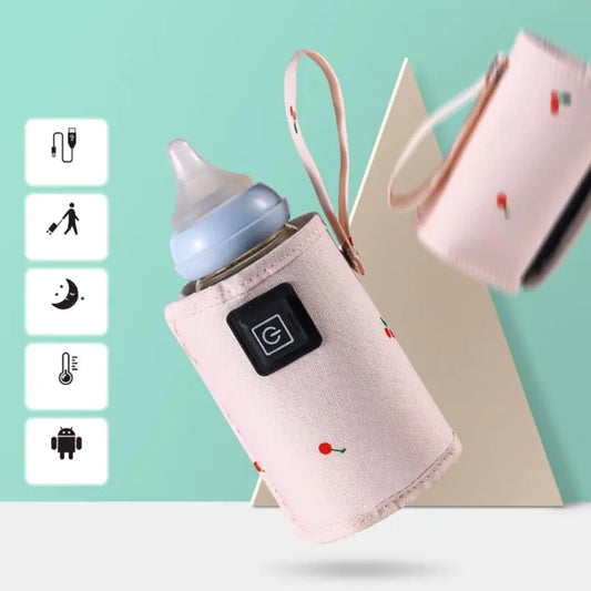 Portable USB Baby Bottle Warmer Bag.