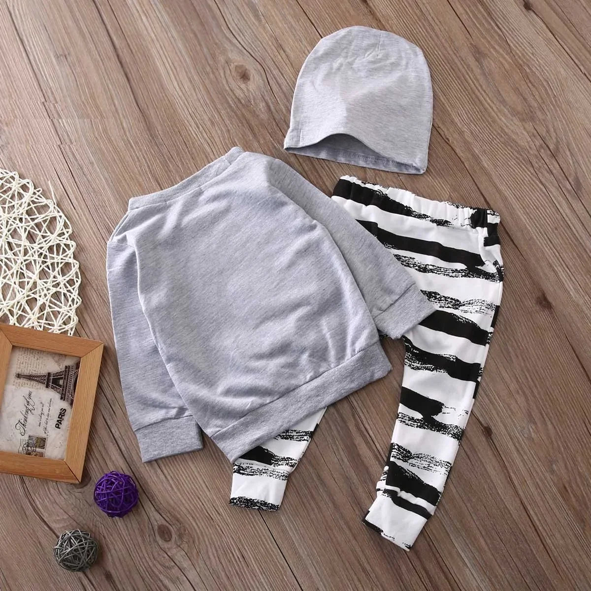 Sunny Baby Spring Autumn Toddler Boys Clothing Set.