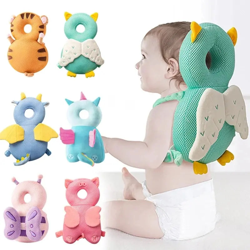 Baby Head Protector Backpack Pillow.
