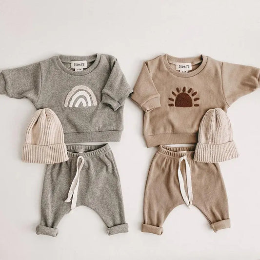 Spring Autumn Baby Clothes Set.