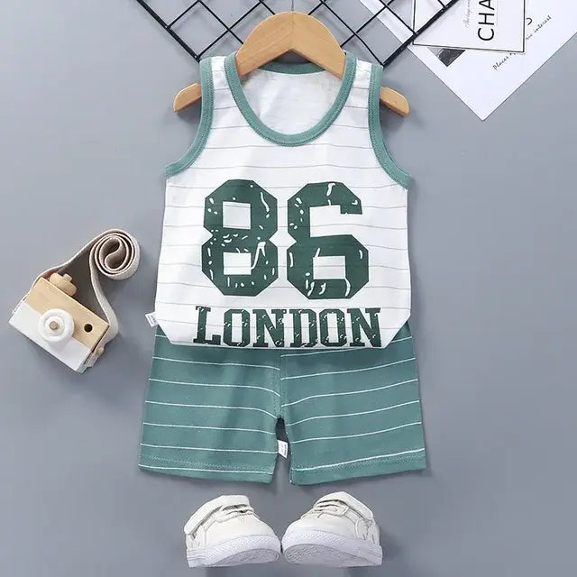 Children's Summer Clothing Sets.