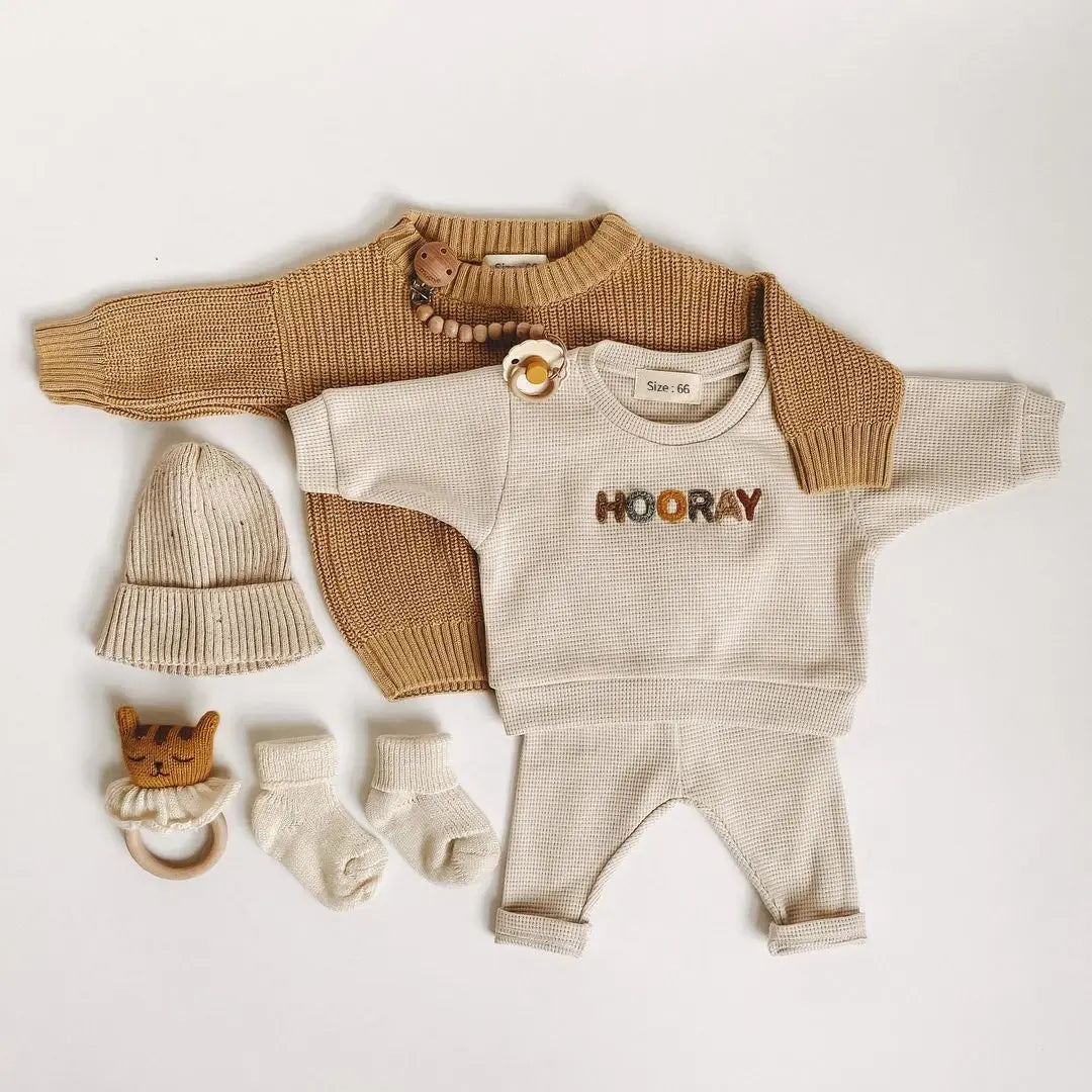 Spring Fashion Baby Clothes Set.